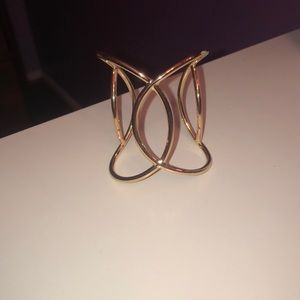 Gold cuff bracelet!